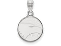 LogoArt Sterling Silver Georgia Southern University Small Pendant Necklace