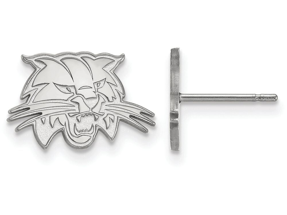 LogoArt Sterling Silver Ohio University Xs Post Earrings