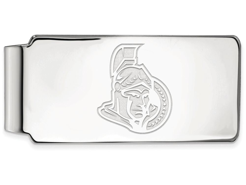Logoart 925 Sterling Silver Ottawa Senators Money Clip