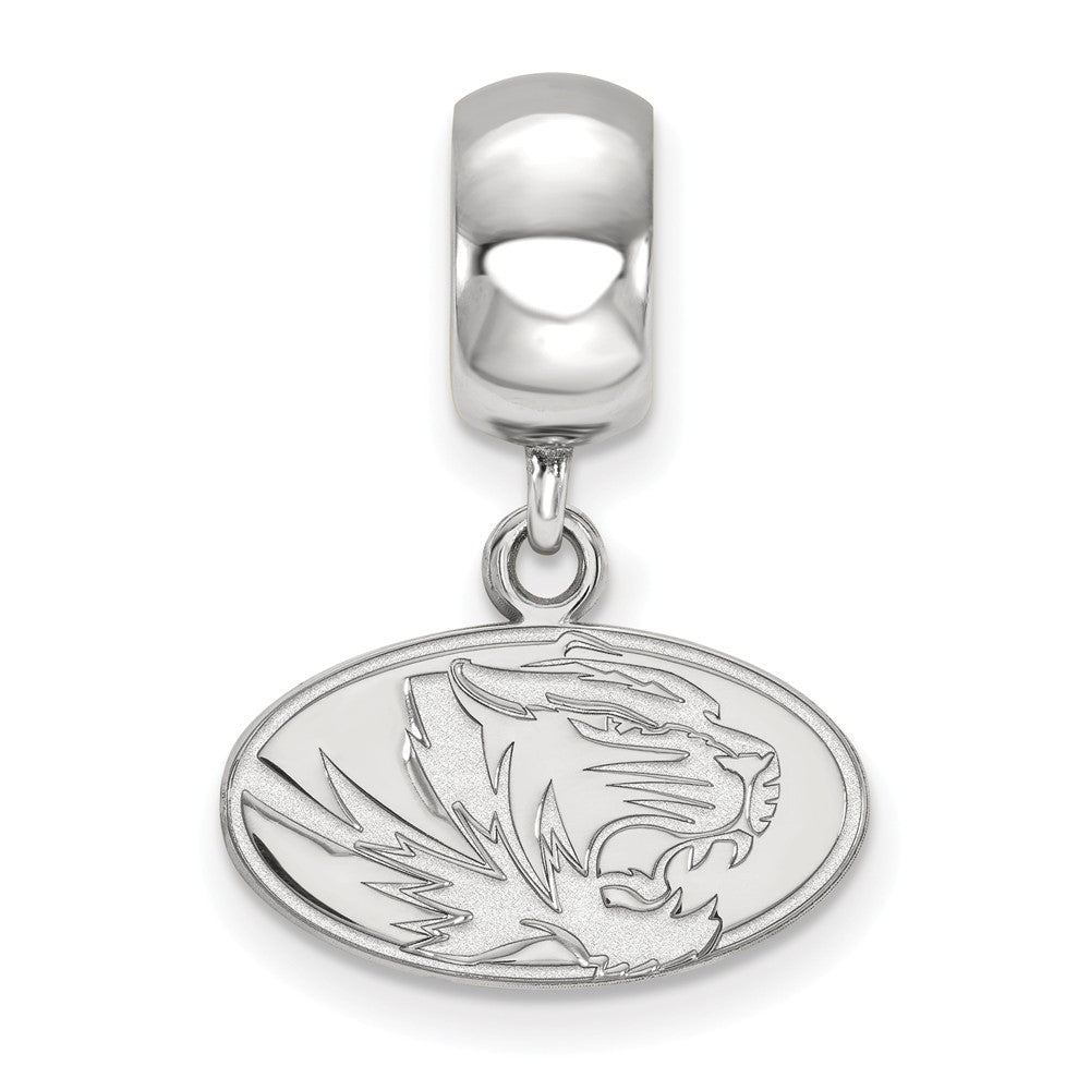 LogoArt Sterling Silver Southern Methodist University Large Enamel Pendant Necklace