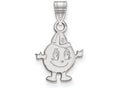 LogoArt Sterling Silver Syracuse University Small Pendant Necklace