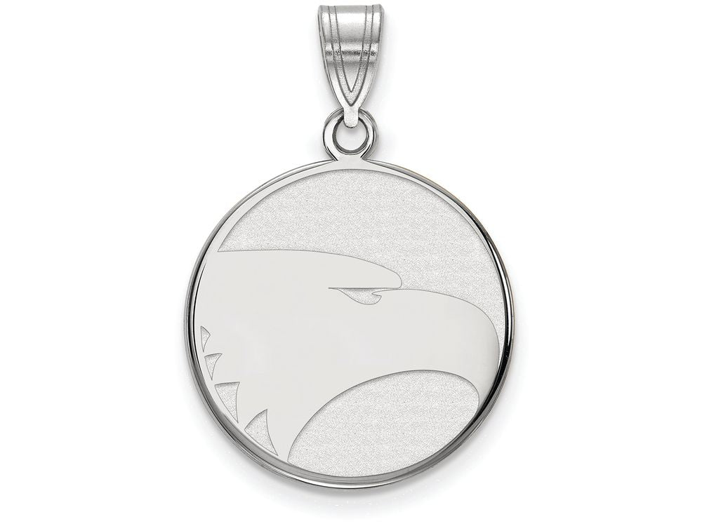 LogoArt Sterling Silver Georgia Southern University Large Pendant Necklace