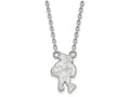 LogoArt Sterling Silver Iowa State University Large Pendant Necklace