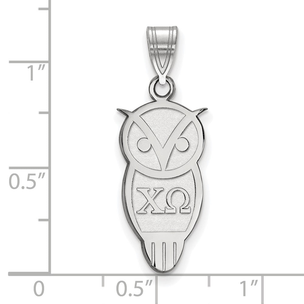LogoArt Sterling Silver Miami University Small Pendant Necklace