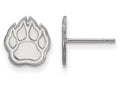 LogoArt Sterling Silver Northern Illinois University Xs Post Earrings