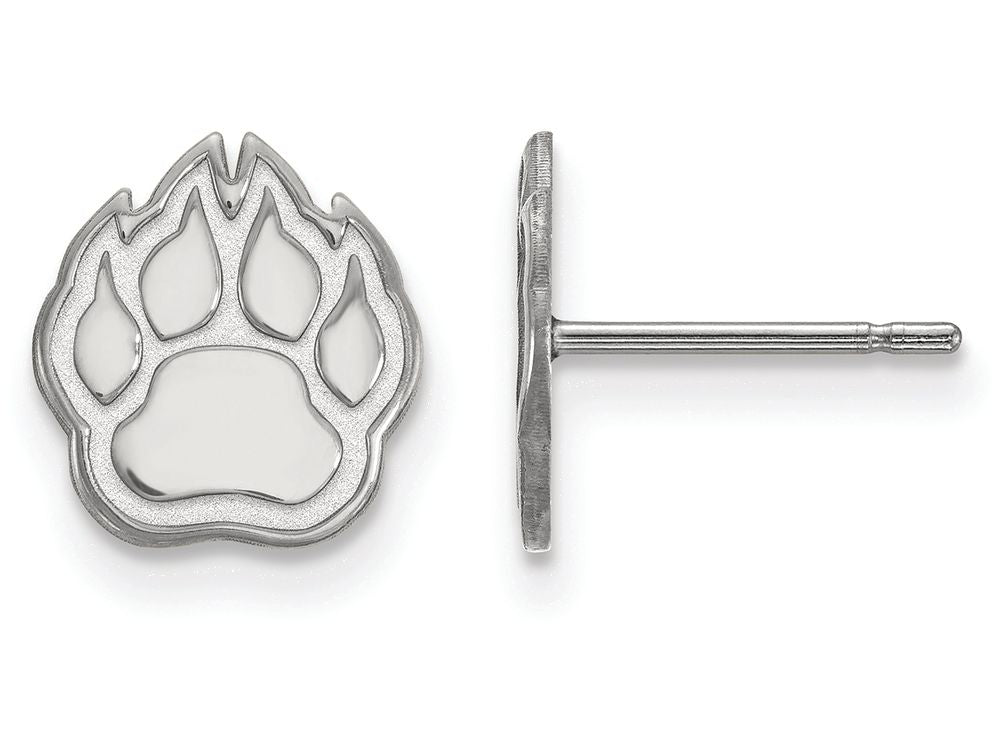 LogoArt Sterling Silver Northern Illinois University Xs Post Earrings