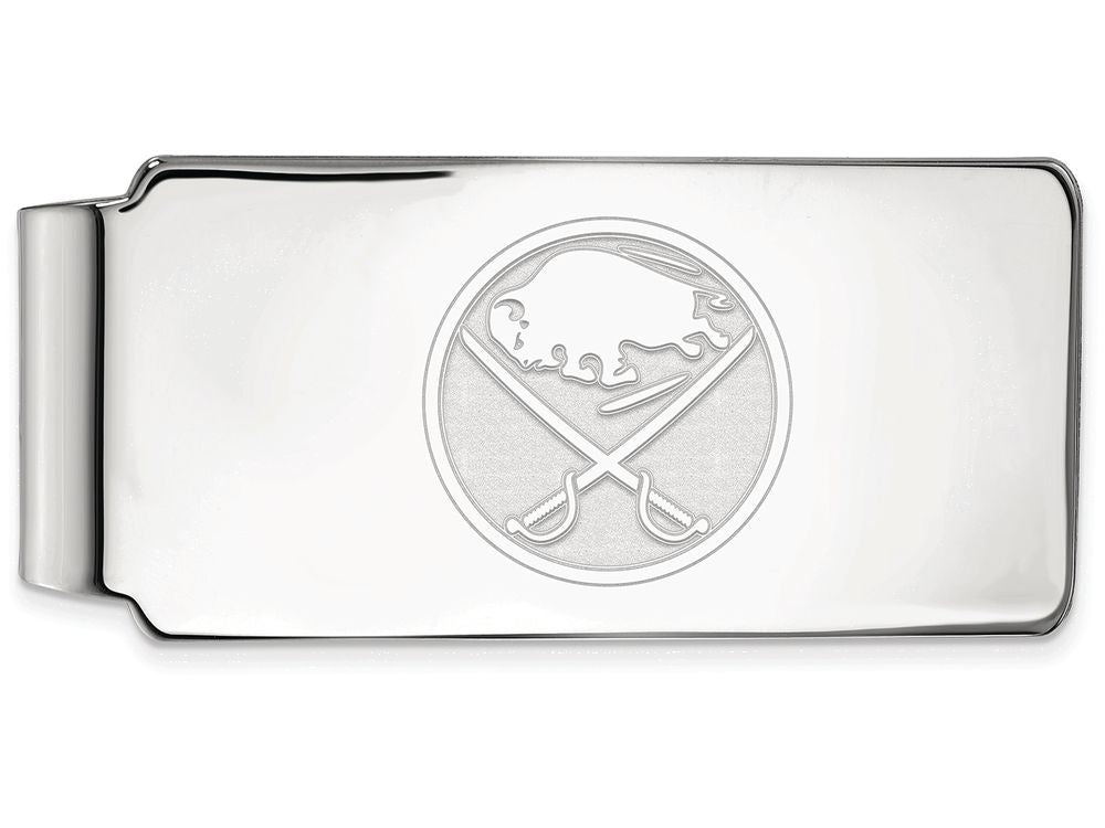 Logoart 925 Sterling Silver Buffalo Sabres Money Clip