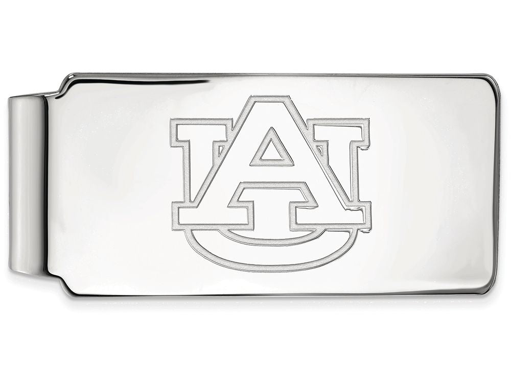 Logoart 925 Sterling Silver Auburn University Money Clip