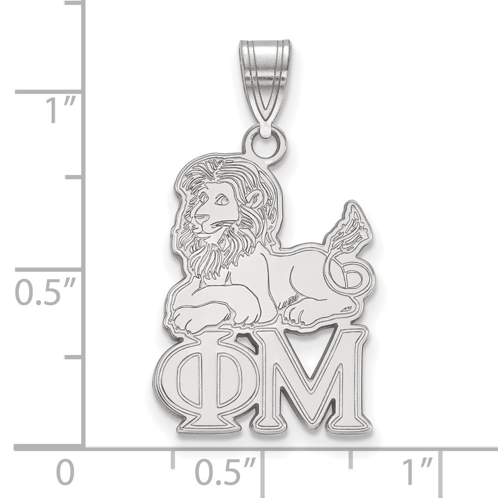 LogoArt Sterling Silver Chicago Blackhawks Large Dog Tag Pendant Necklace
