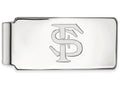 Logoart 925 Sterling Silver Florida State University Money Clip