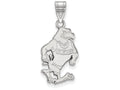 LogoArt Sterling Silver Georgia Southern University Large Pendant Necklace