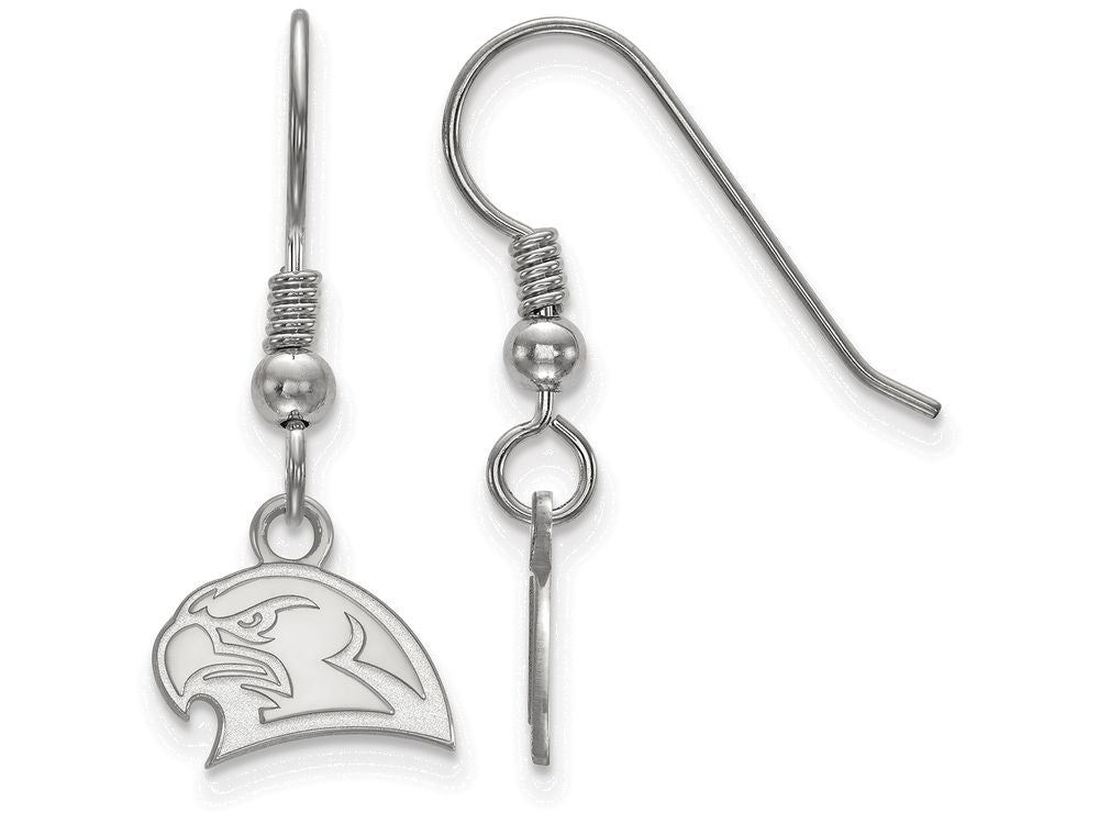 LogoArt Sterling Silver Miami University Xs Dangle Earrings Wire