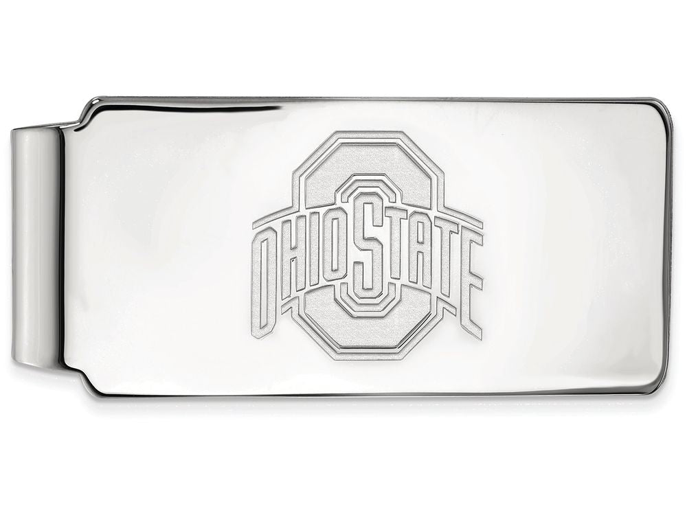 Logoart 925 Sterling Silver Ohio State University Money Clip