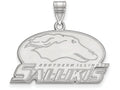 LogoArt Sterling Silver Southern Illinois University Medium Pendant Necklace