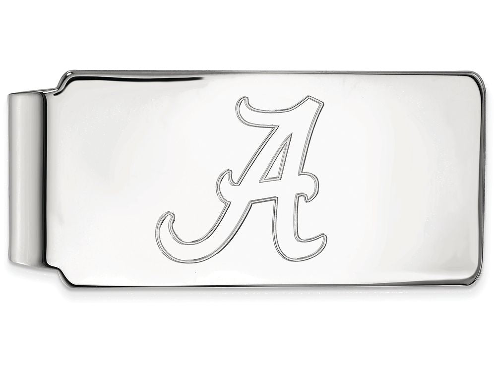 Logoart 925 Sterling Silver University Of Alabama Money Clip