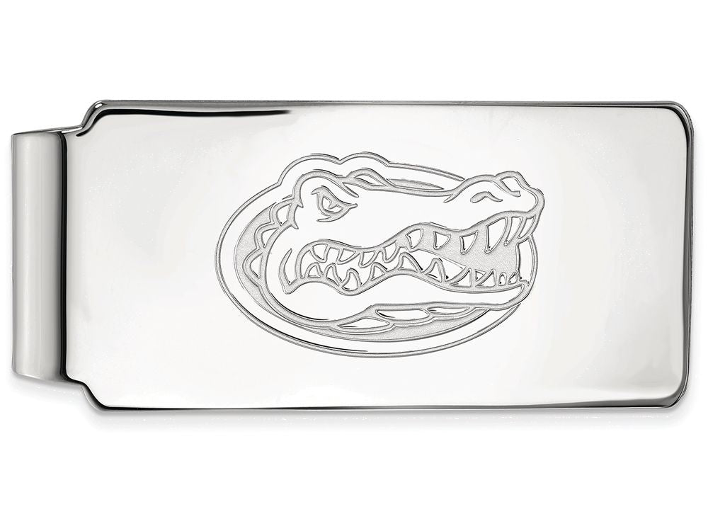 Logoart 925 Sterling Silver University Of Florida Money Clip