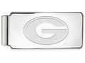 Logoart 925 Sterling Silver University Of Georgia Money Clip