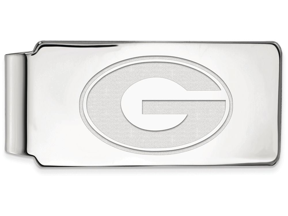 Logoart 925 Sterling Silver University Of Georgia Money Clip