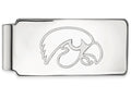 Logoart 925 Sterling Silver University Of Iowa Money Clip