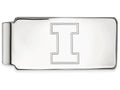 Logoart 925 Sterling Silver University Of Illinois Money Clip
