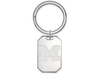 Logoart 925 Sterling Silver Michigan (univ Of) Key Chain