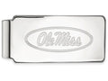 Logoart 925 Sterling Silver University Of Mississippi Money Clip