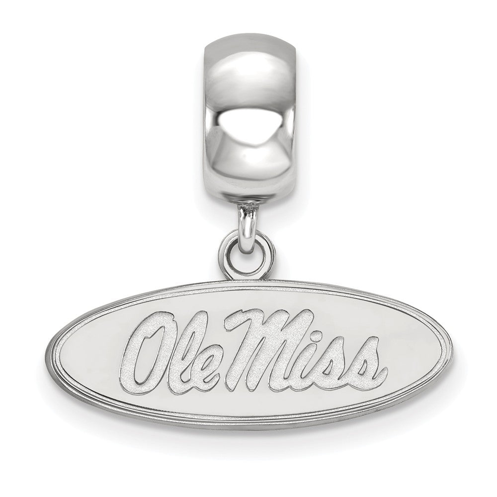 LogoArt Sterling Silver University Of Nebraska Medium Disc Pendant Necklace