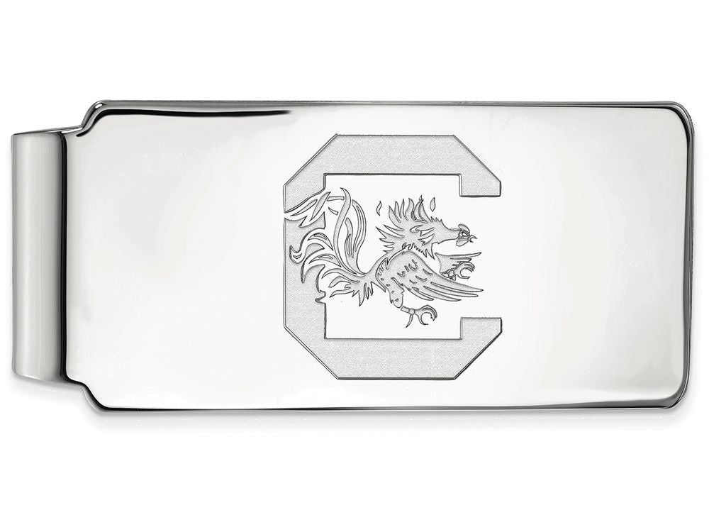 Logoart 925 Sterling Silver University Of South Carolina Money Clip
