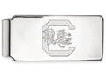 Logoart 925 Sterling Silver University Of South Carolina Money Clip