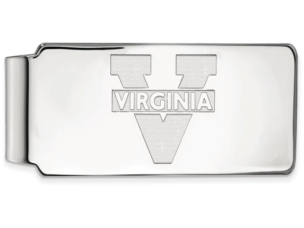 Logoart 925 Sterling Silver University Of Virginia Money Clip