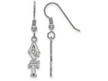 LogoArt Sterling Silver Alpha Sigma Tau Small Dangle Earrings