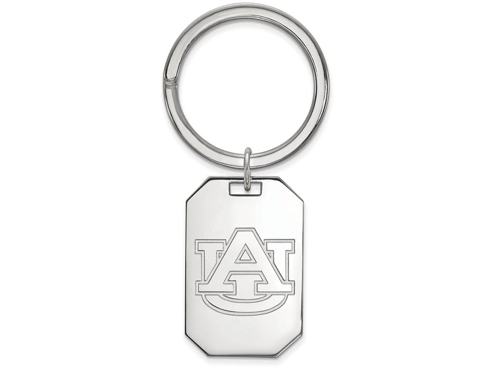 Logoart 925 Sterling Silver Auburn University Key Chain