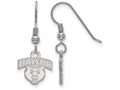 LogoArt Sterling Silver Baylor University Xs Dangle Earrings Wire