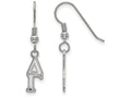 LogoArt Sterling Silver Delta Gamma Small Dangle Earrings