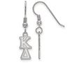 LogoArt Sterling Silver Kappa Delta Small Dangle Earrings