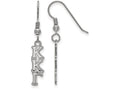 LogoArt Sterling Silver Kappa Kappa Gamma Small Dangle Earrings