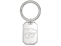 Logoart 925 Sterling Silver Kansas State University Key Chain