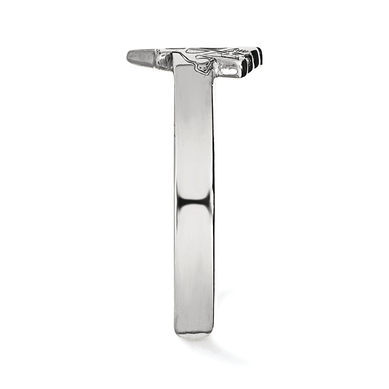 LogoArt Sterling Silver Pittsburgh Penguins Toe Ring