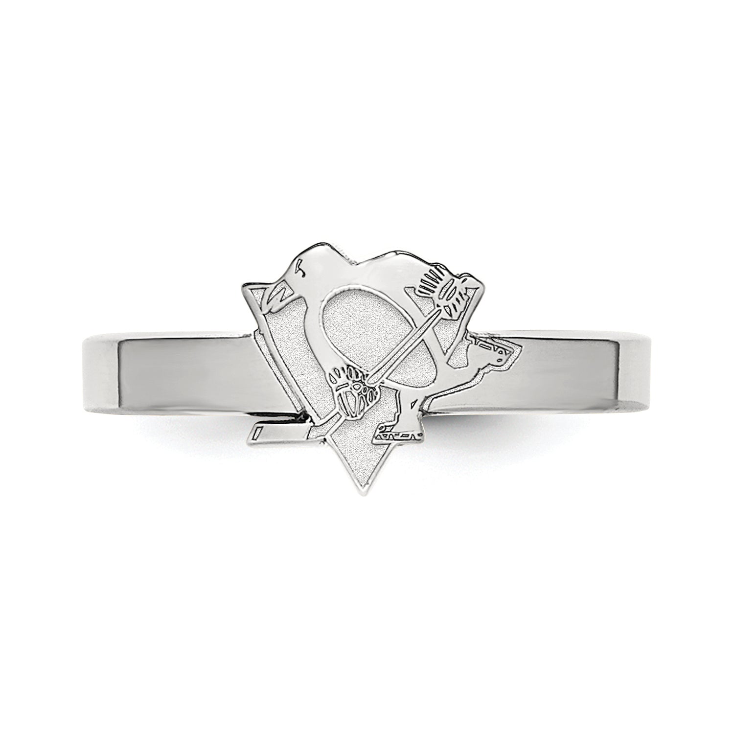LogoArt Sterling Silver Pittsburgh Penguins Toe Ring