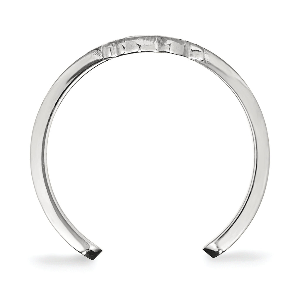 LogoArt Sterling Silver Pittsburgh Penguins Toe Ring