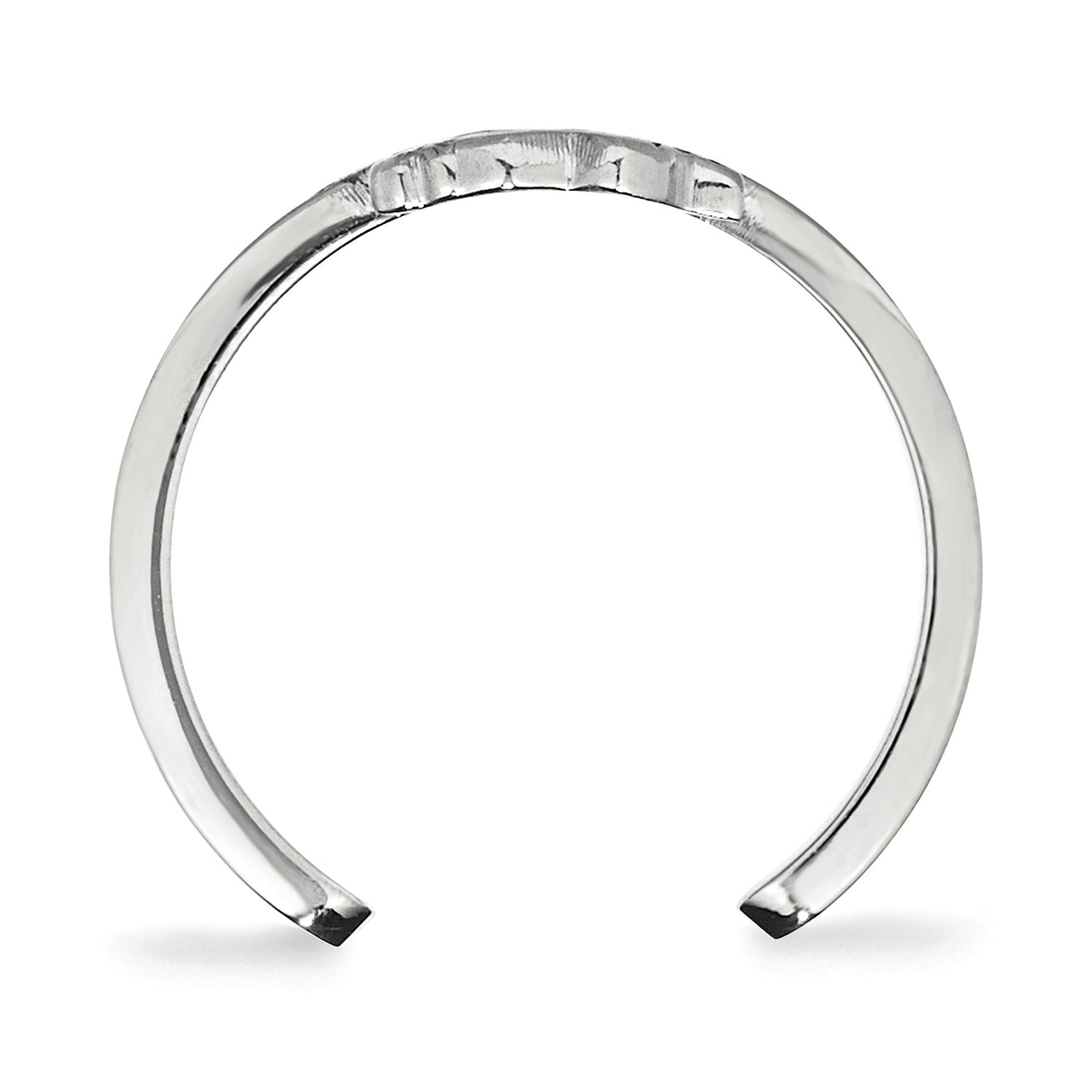LogoArt Sterling Silver Pittsburgh Penguins Toe Ring