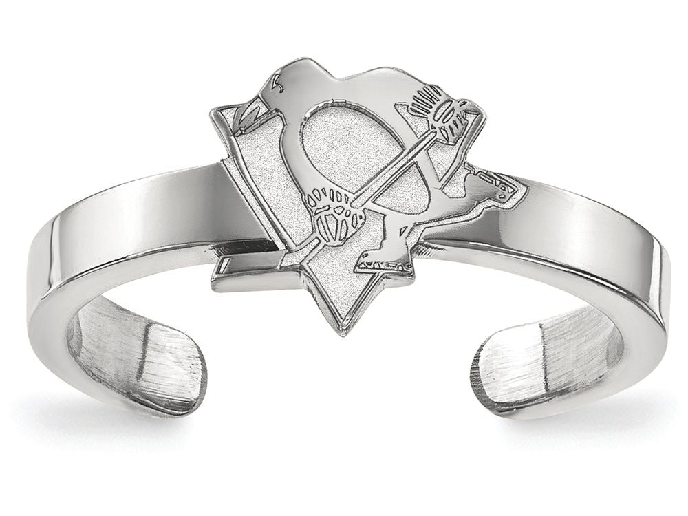 LogoArt Sterling Silver Pittsburgh Penguins Toe Ring