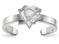 LogoArt Sterling Silver Pittsburgh Penguins Toe Ring