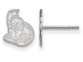 Logoart 925 Sterling Silver Ottawa Senators Extra Small Post Earrings