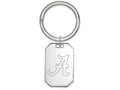 Logoart 925 Sterling Silver University Of Alabama Key Chain