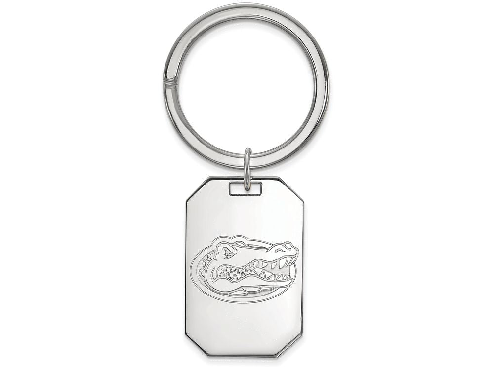 Logoart 925 Sterling Silver University Of Florida Key Chain