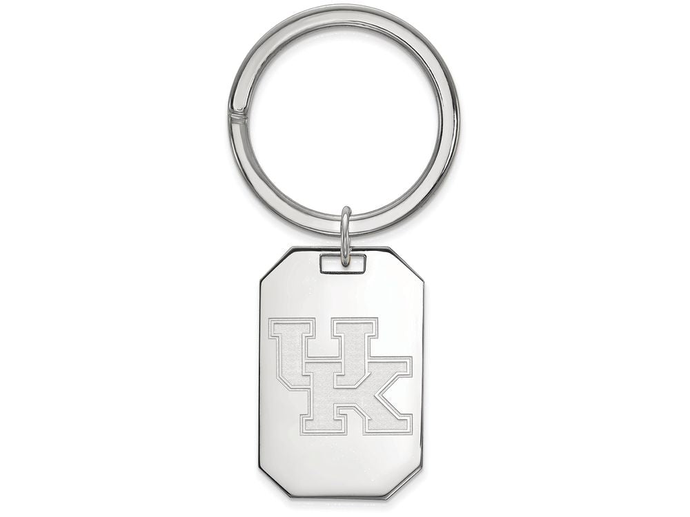 Logoart 925 Sterling Silver University Of Kentucky Key Chain