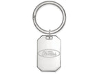 Logoart 925 Sterling Silver University Of Mississippi Key Chain