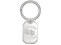 Logoart 925 Sterling Silver University Of South Carolina Key Chain