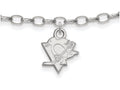 LogoArt Sterling Silver Pittsburgh Penguins Anklet